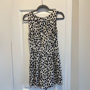 Black and white romper